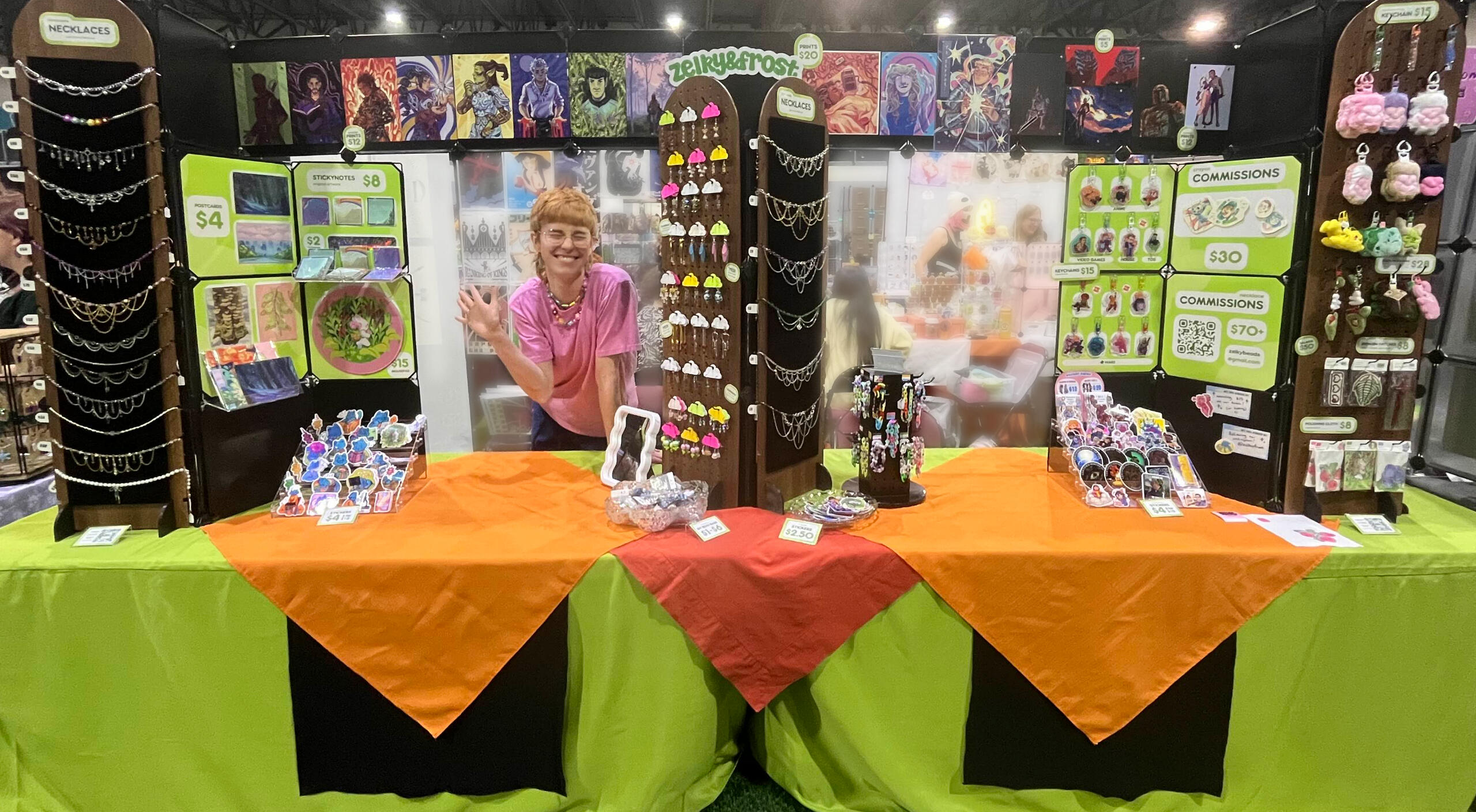 Kelowna Comicon 2025 Kelowna Comicon 2025 table display